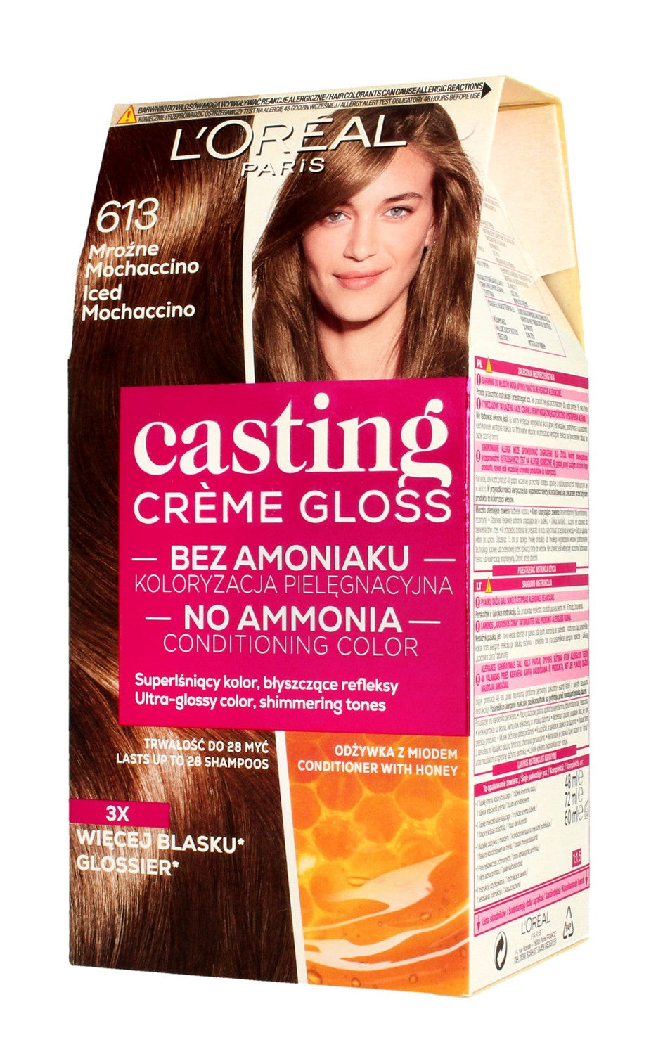 Casting Creme Gloss Coloring Cream No. 613 Frosty Mochaccino 1pc. | Vaistine1.lt | WestPharmacy.eu