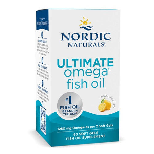 Ultimate Omega, 1280mg Lemon - 60 softgels - Nordic Naturals