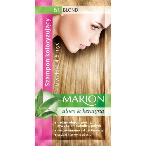 Marion coloring shampoo 4-8 washes no. 61 blonde | Vaistine1.lt | WestPharmacy.eu