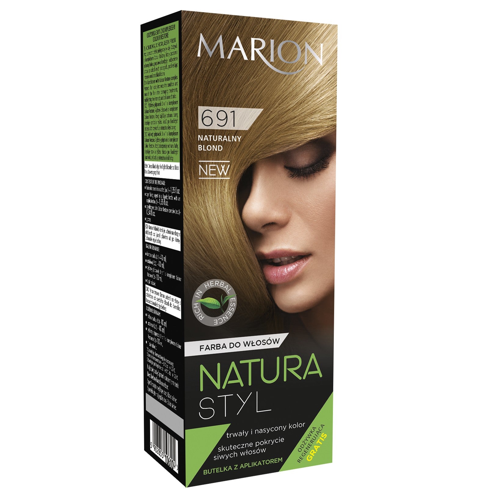 Marion Hair Color Natura Styl No. 691 Natural Blonde | Vaistine1.lt | WestPharmacy.eu