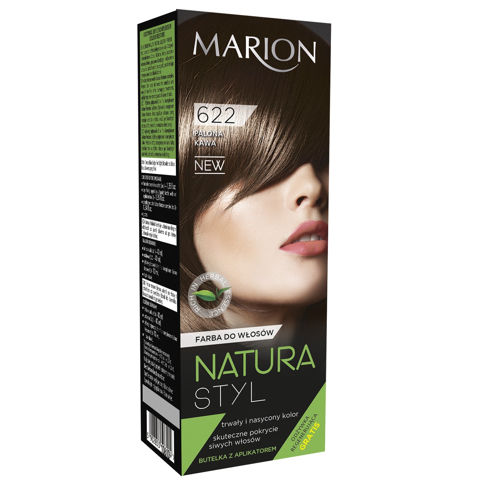 Marion Hair Color Natura Styl No. 622 Burnt Coffee | Vaistine1.lt | WestPharmacy.eu
