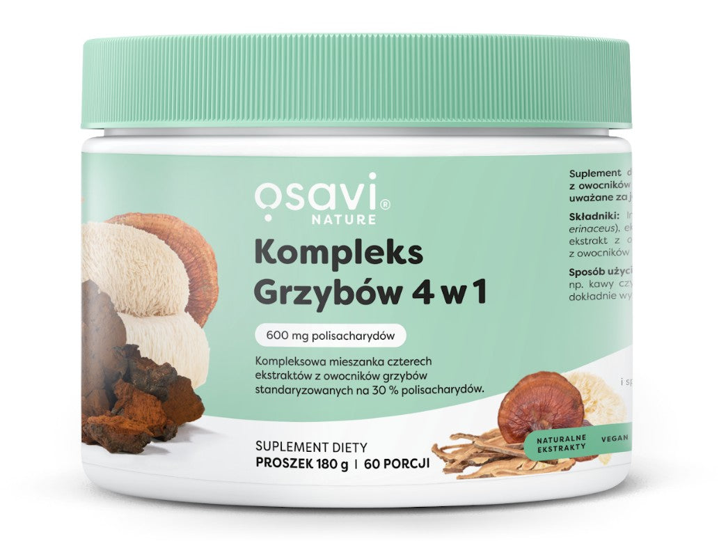 Kompleks Grzybów 4 w 1 - 180g - Osavi