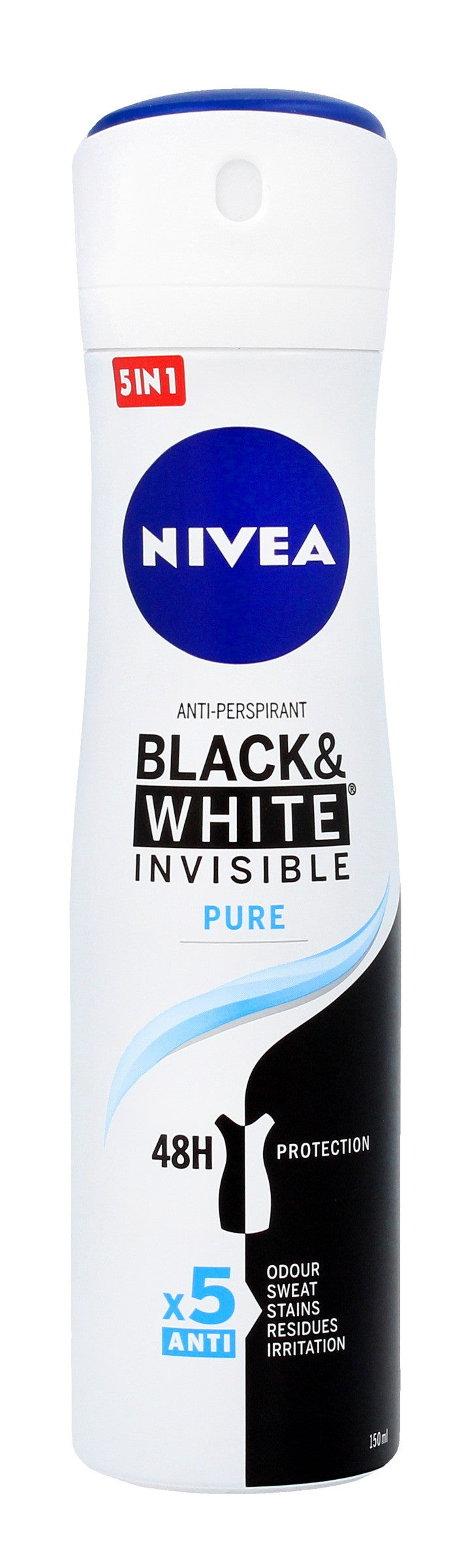Nivea Deodorant INVISIBLE PURE spray for women 150ml | Vaistine1.lt | WestPharmacy.eu