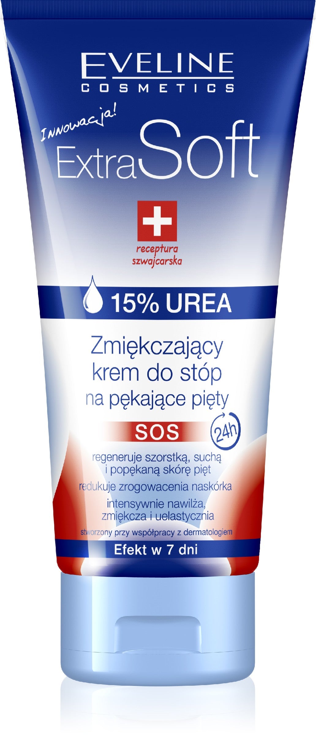 Eveline Extra Soft SOS Cream for cracked heels 15% Urea 100ml | Vaistine1.lt | WestPharmacy.eu