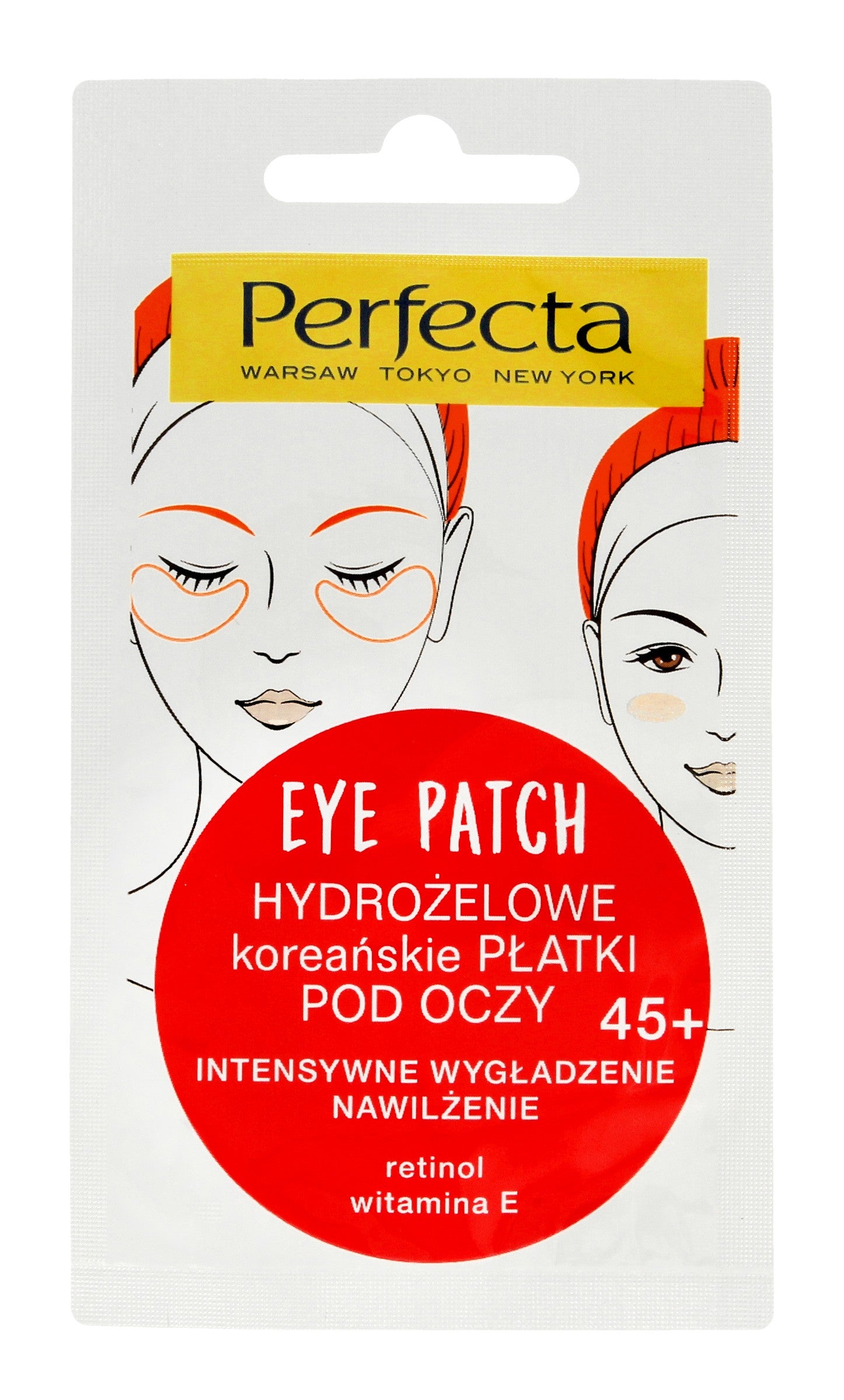 Dax Perfecta Hydrogel eye patches 45+ 1 pack - 2 pcs | Vaistine1.lt | WestPharmacy.eu