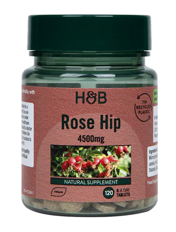 Rose Hip, 4500mg - 120 tablets - Holland & Barrett