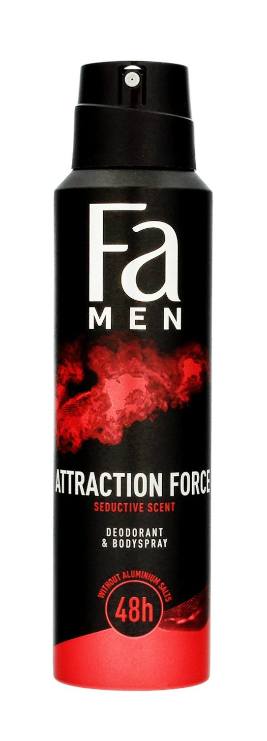 Fa Men Attraction Force 48H Deodorant spray 150ml | Vaistine1.lt | WestPharmacy.eu