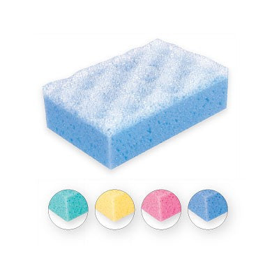 Top Choice Bath sponge "rectangle" mix of 4 colors | Vaistine1.lt | WestPharmacy.eu