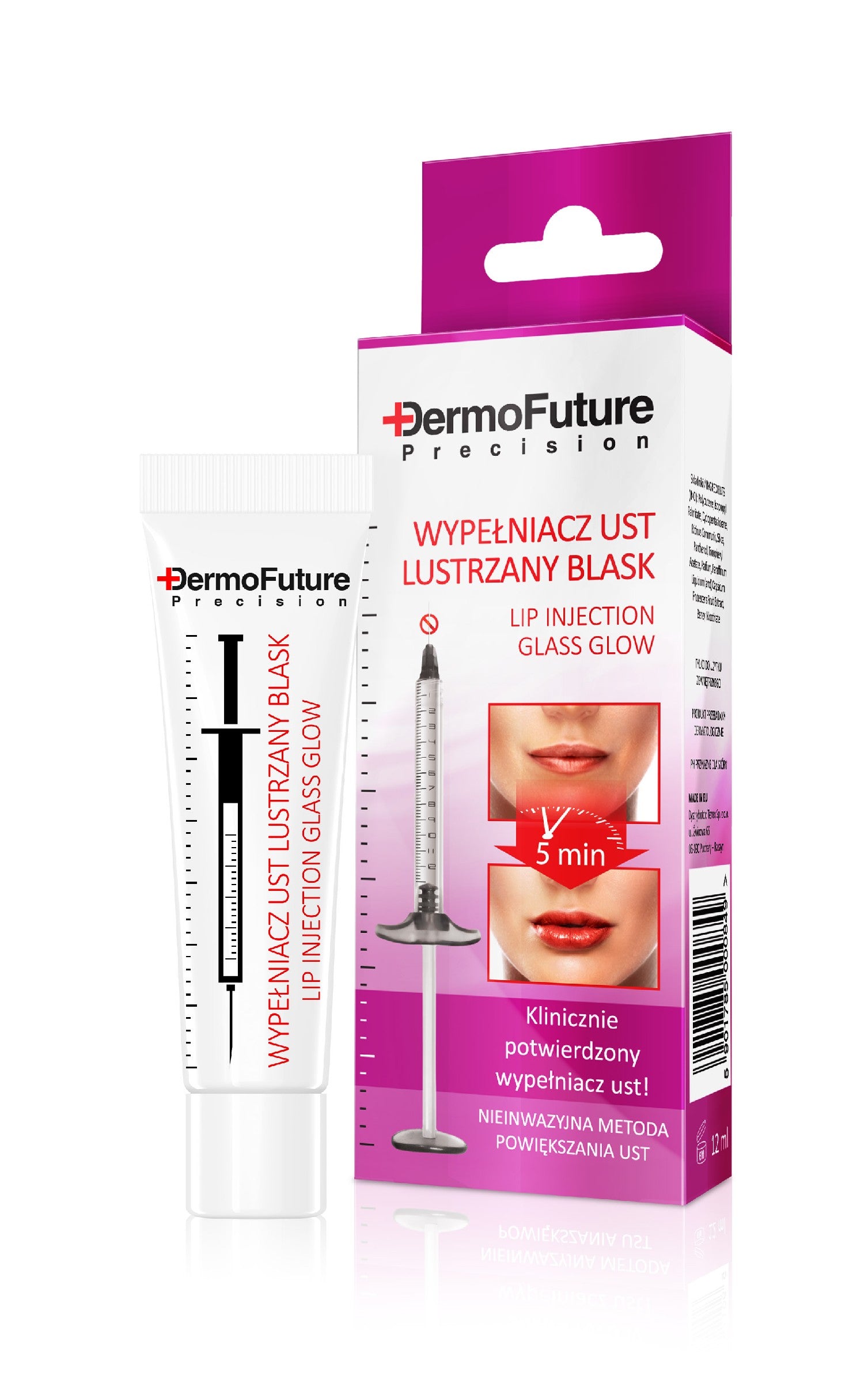 Dermofuture Precision Lip filler mirror shine 12ml | Vaistine1.lt | WestPharmacy.eu