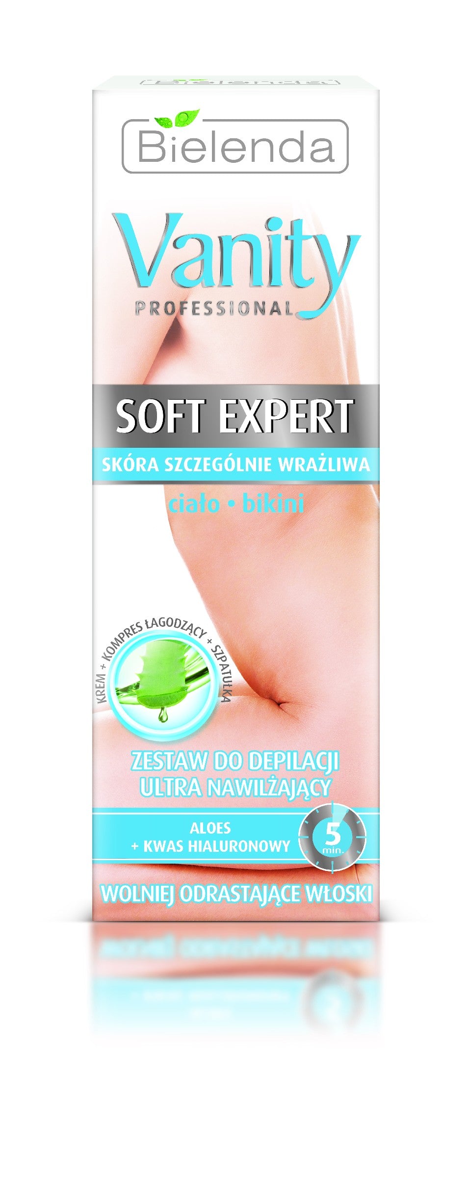 Bielenda Vanity Soft Expert Ultra Moisturizing Hair Removal Set for Body-Bikini 100ml | Vaistine1.lt | WestPharmacy.eu