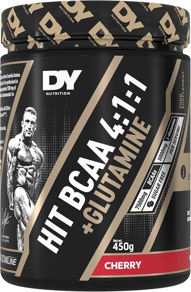 HIT BCAA 4:1:1 + Glutamine, Cherry - 450g - Dorian Yates