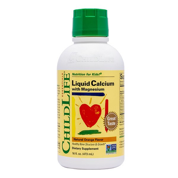 Liquid Calcium with Magnesium, Natural Orange - 473 ml - ChildLife