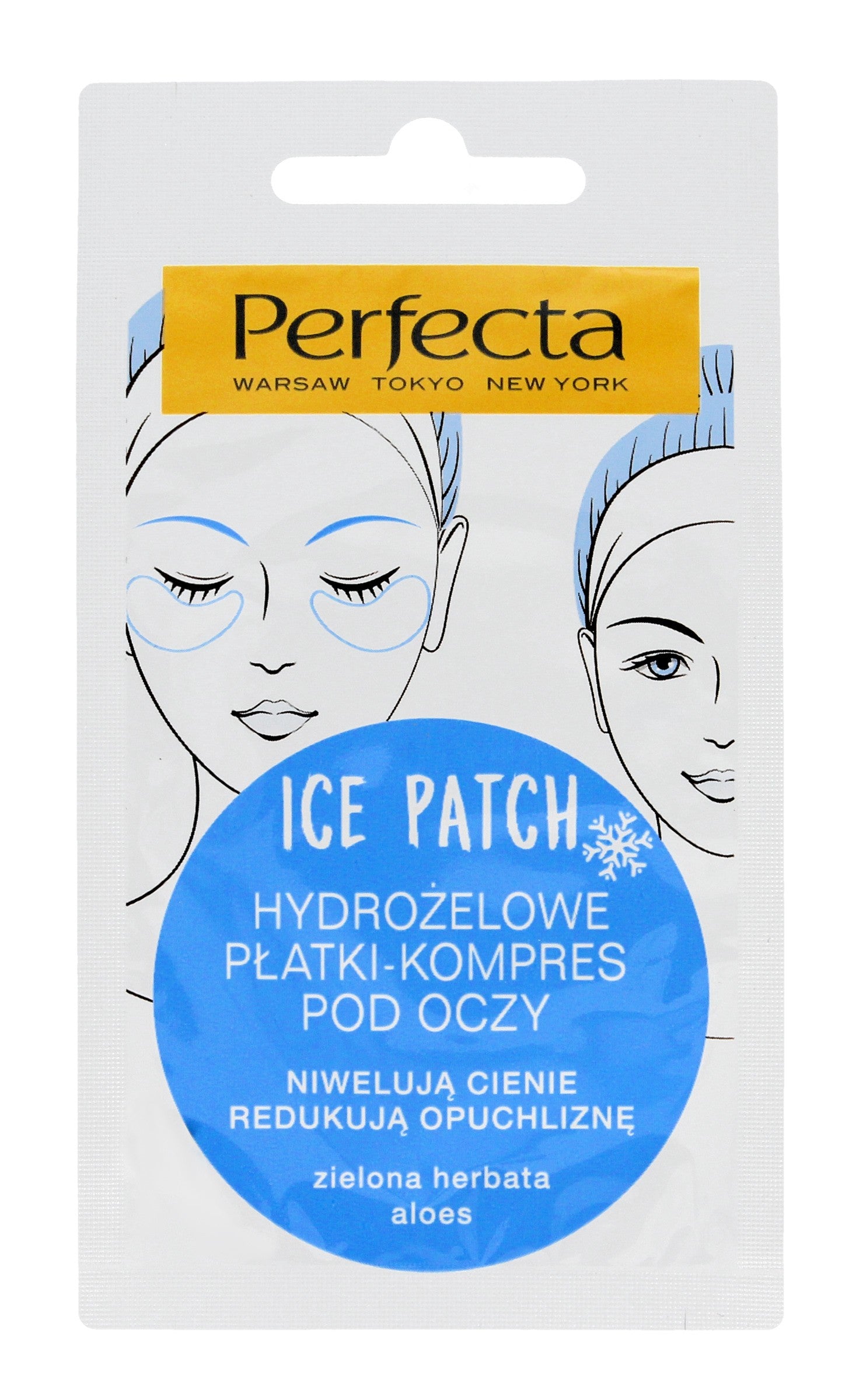 Dax Perfecta Hydrogel pads/eye compress 1 pack - 2 pcs | Vaistine1.lt | WestPharmacy.eu