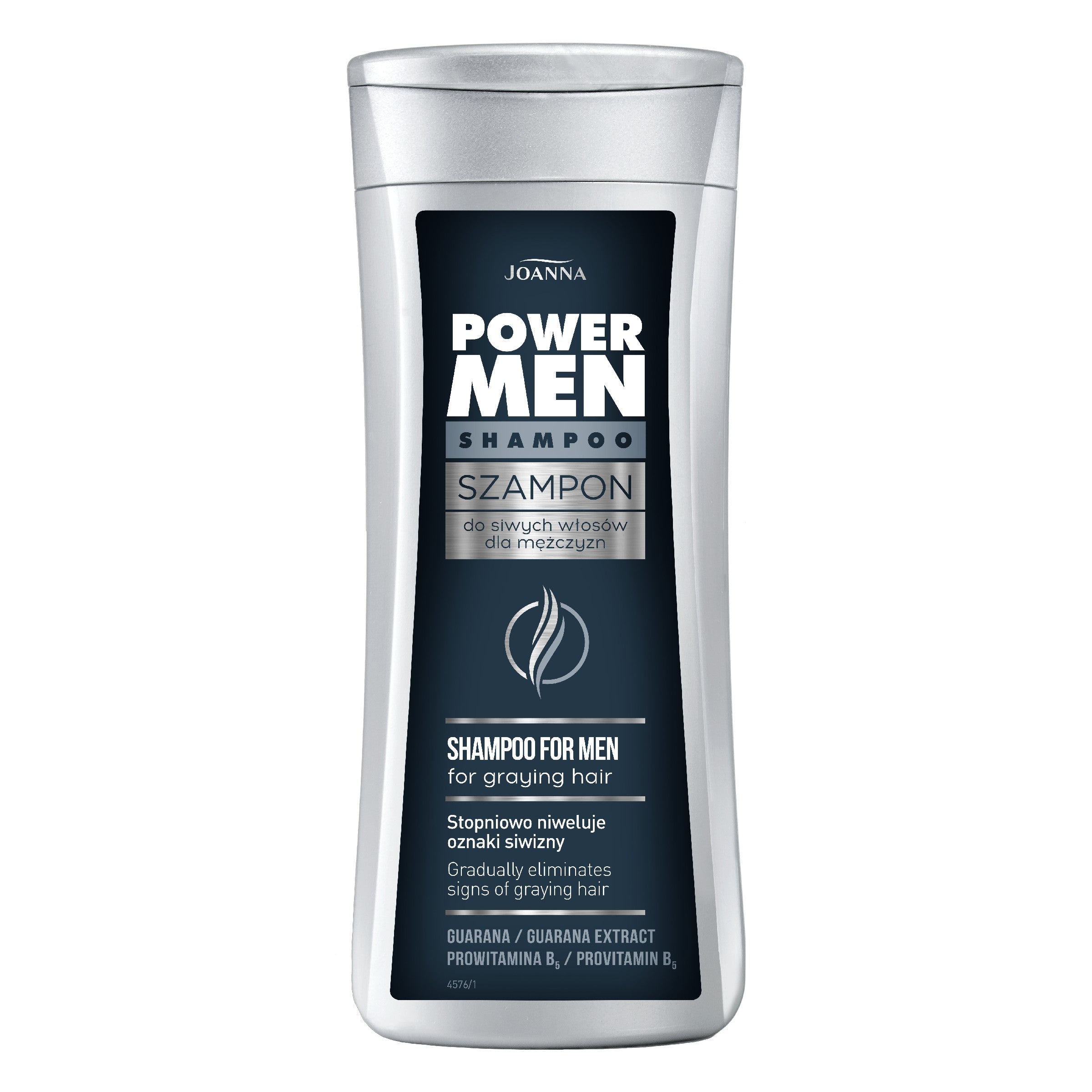 Joanna Power Hair Shampoo for Gray Hair for Men 200ml | Vaistine1.lt | WestPharmacy.eu