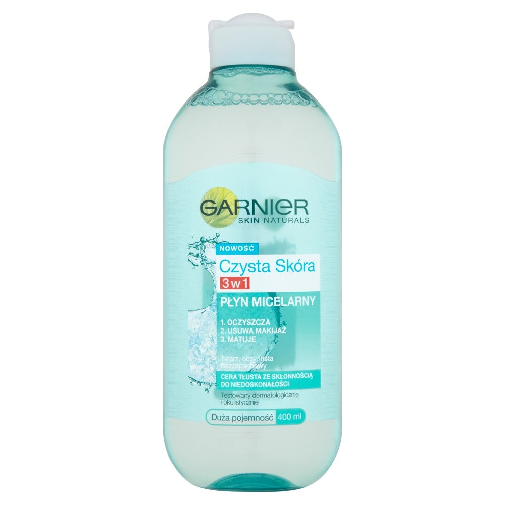 Garnier Pure Skin Micellar Water 3in1 400ml | Vaistine1.lt | WestPharmacy.eu