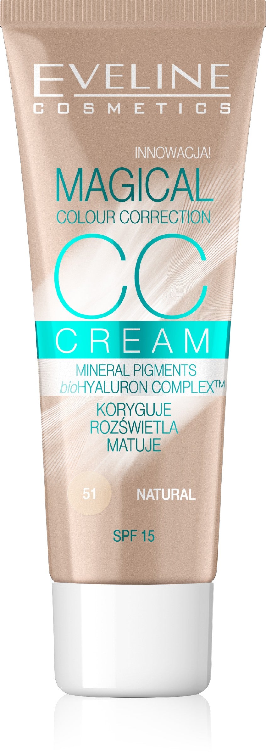 Eveline Fluid Magical CC Cream no 51 Natural 30ml | Vaistine1.lt | WestPharmacy.eu