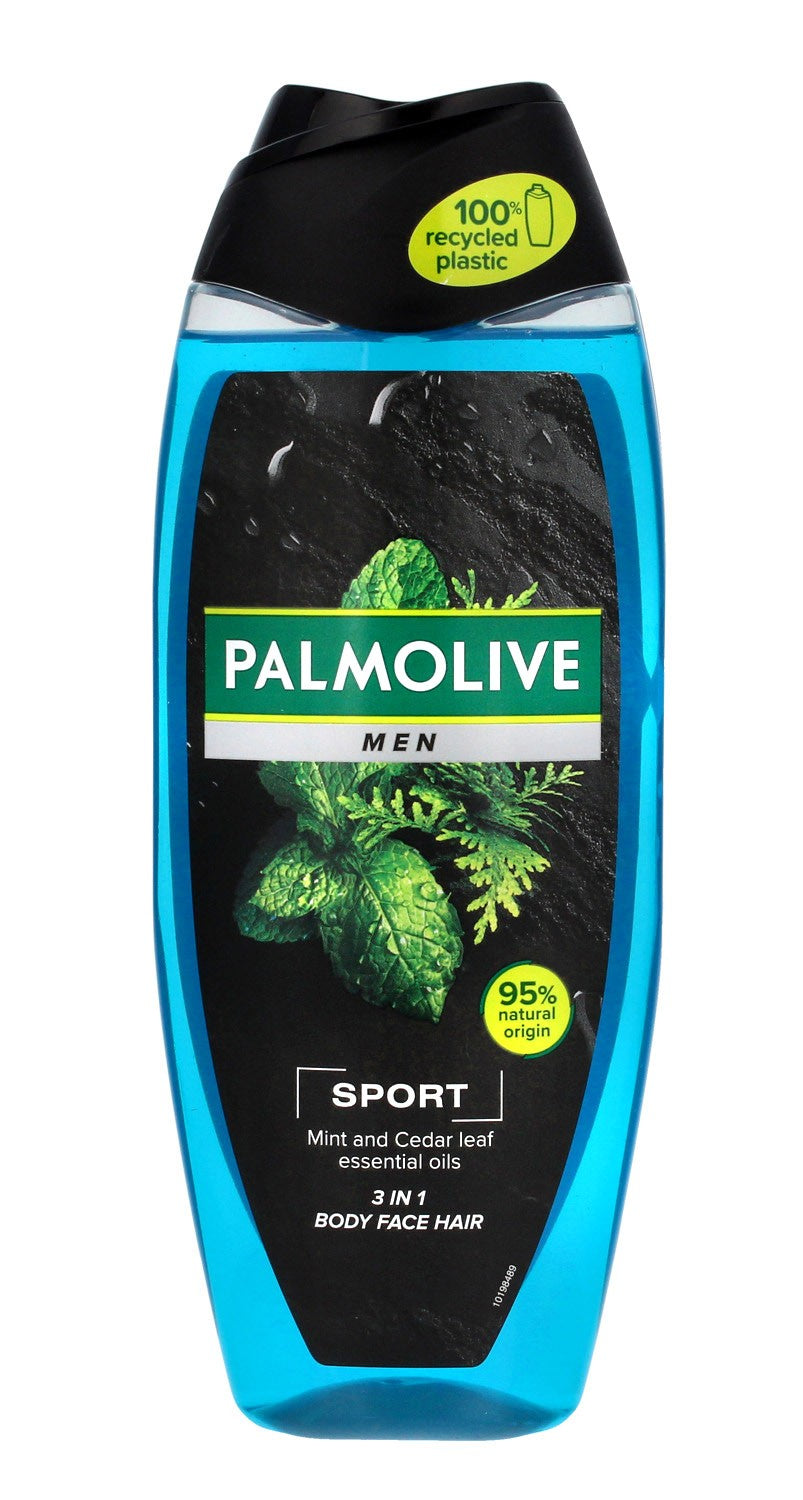 Palmolive Men 2in1 Revitalizing Sport Shower Gel 500ml | Vaistine1.lt | WestPharmacy.eu