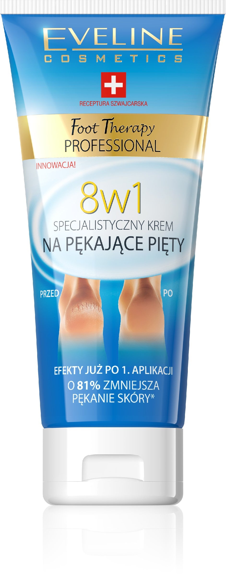 Eveline Foot Therapy Professional Cream for cracked heels 8in1 100ml | Vaistine1.lt | WestPharmacy.eu