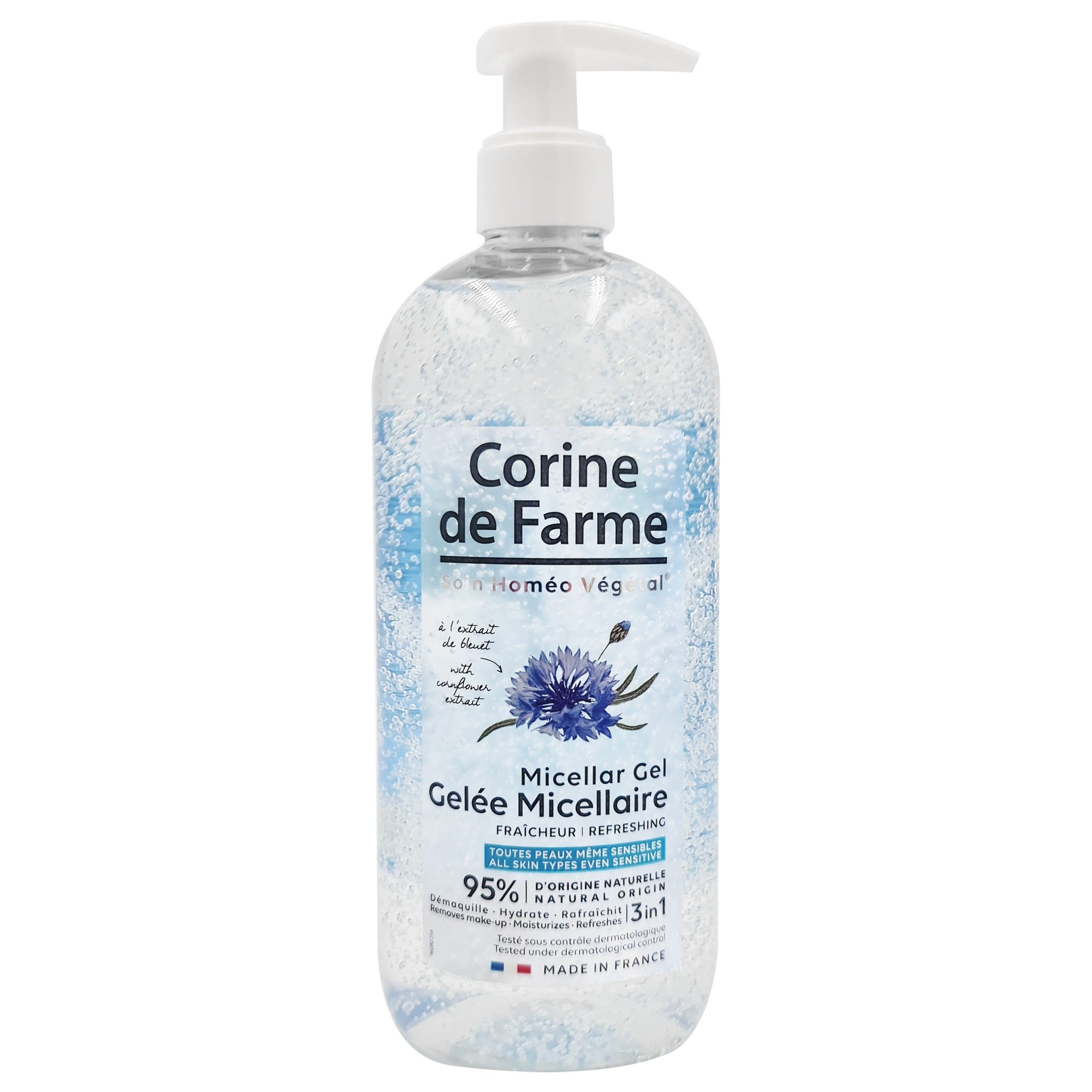 Corine de Farme HBV Micellar Gel for all skin types 500ml | Vaistine1.lt | WestPharmacy.eu