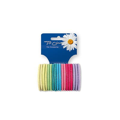 Top Choice Hair accessories Hair bands mix 1 pack-18 pcs 22180 | Vaistine1.lt | WestPharmacy.eu
