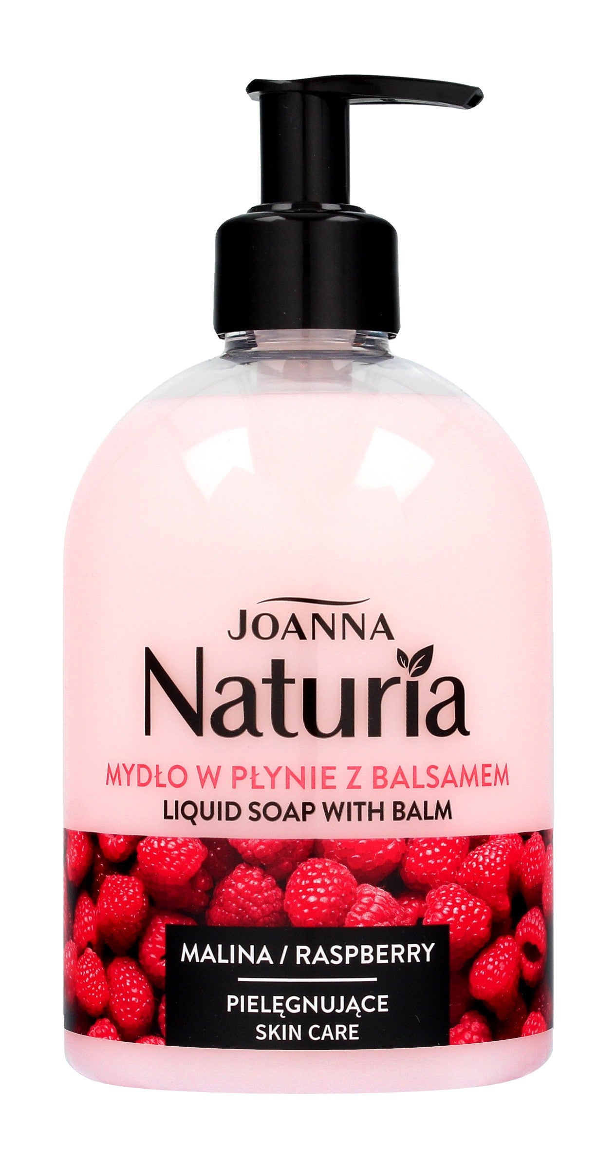 Joanna Naturia Body Liquid soap with raspberry balm 500ml | Vaistine1.lt | WestPharmacy.eu