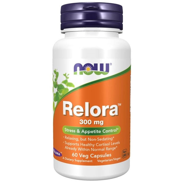 Relora, 300mg - 60 vcaps - NOW Foods