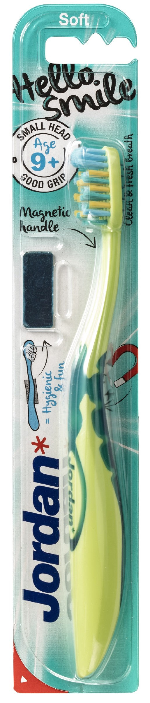 Jordan Toothbrush Hello Smile 1pc | Vaistine1.lt | WestPharmacy.eu