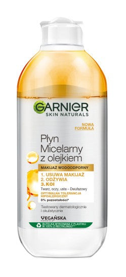 Garnier Essentials Micellar Water with Argan Oil Two-Phase 400ml | Vaistine1.lt | WestPharmacy.eu