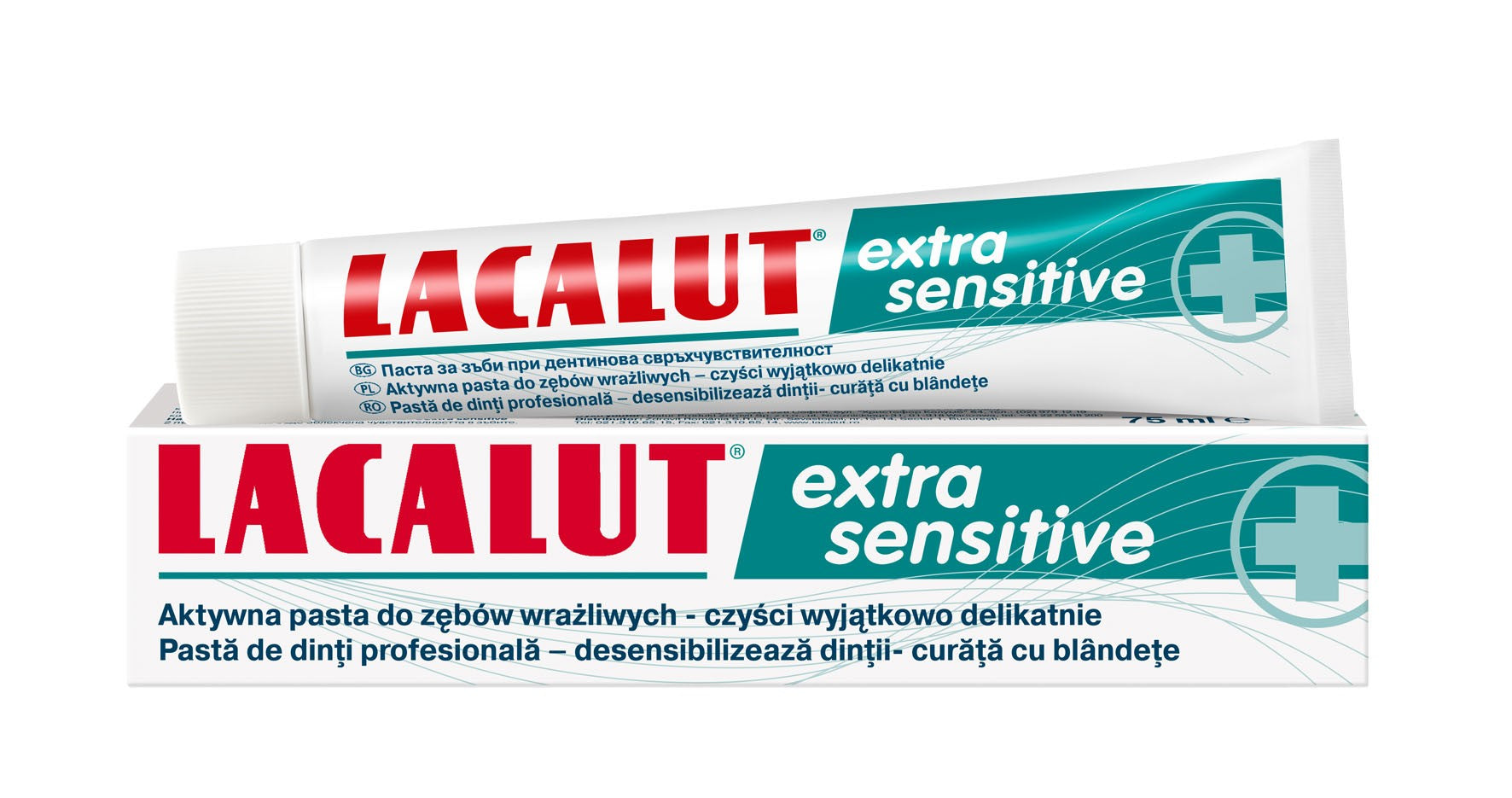 Lacalut Extra Sensitive Toothpaste 75ml | Vaistine1.lt | WestPharmacy.eu