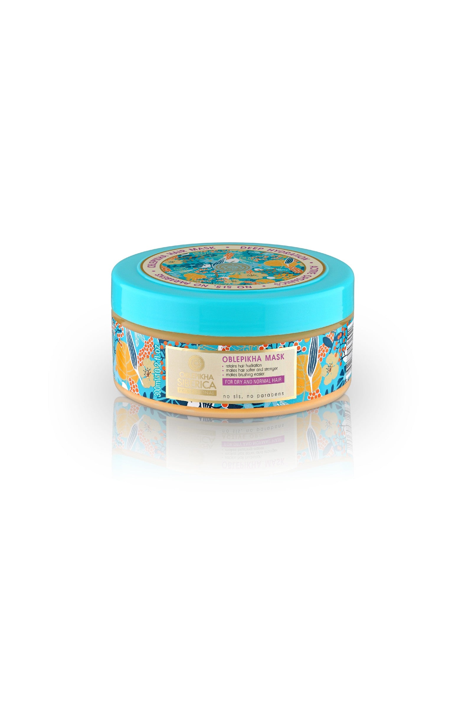 Siberica Oblepikha Professional Nourishing mask for dry and normal hair 300ml | Vaistine1.lt | WestPharmacy.eu