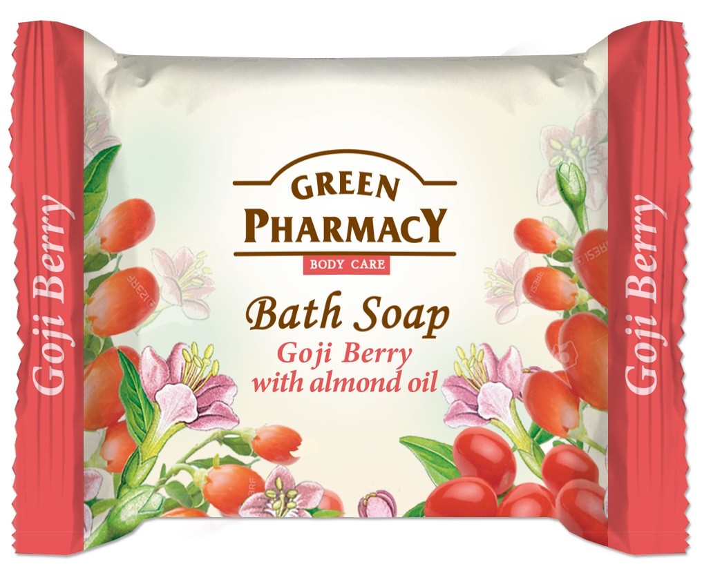 Green Pharmacy Body Care Goji Berry soap bar 100g | Vaistine1.lt | WestPharmacy.eu