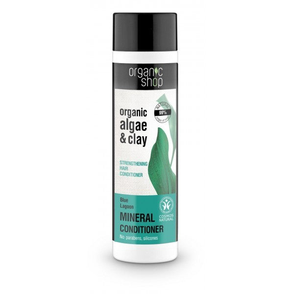 Organic Shop Hair Conditioner Strengthening Blue Lagoon | Vaistine1.lt | WestPharmacy.eu