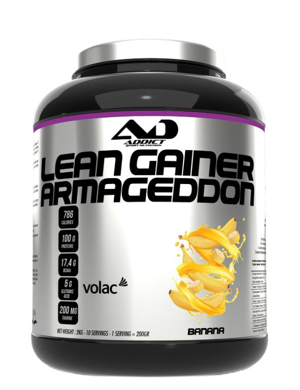 Lean Gainer Armageddon, Banana - 2000g - Addict Sport Nutrition