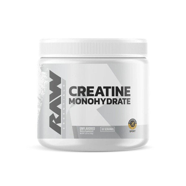 Creatine Monohydrate, Unflavoured - 150g - Raw Nutrition