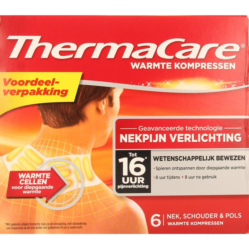 Promopack nek schouder pols - 6st - Thermacare - Vaistine1.lt