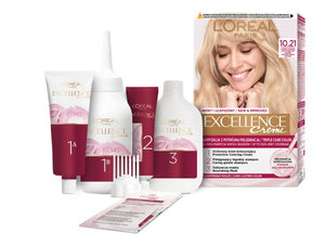 Loreal Excellence Creme Coloring Cream 10.21 Very Light Pearl Blonde | Vaistine1.lt | WestPharmacy.eu