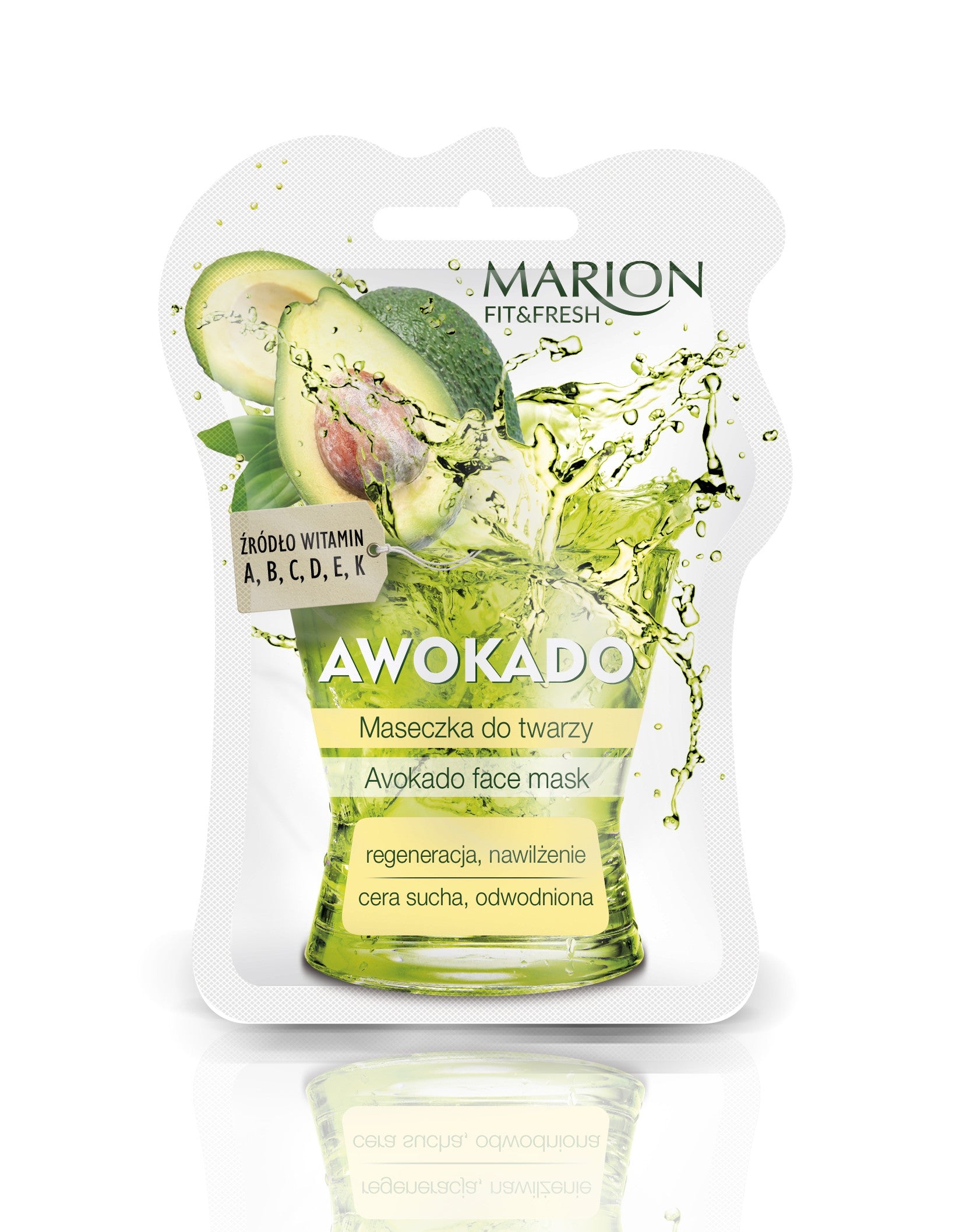 Marion Fit & Fresh Avocado face mask 7.5ml | Vaistine1.lt | WestPharmacy.eu