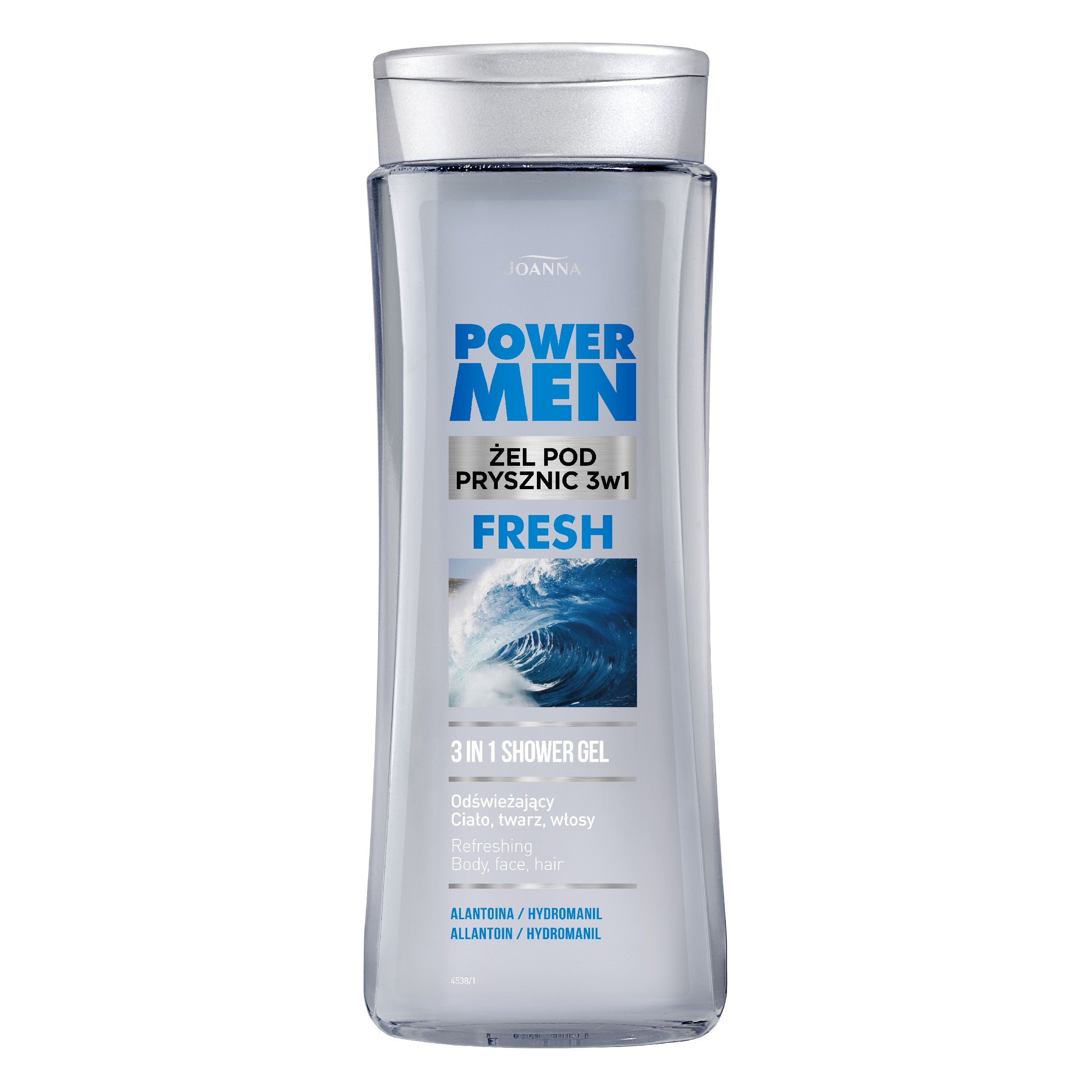 Joanna Power Men 3-in-1 Shower Gel Shampoo 300ml | Vaistine1.lt | WestPharmacy.eu