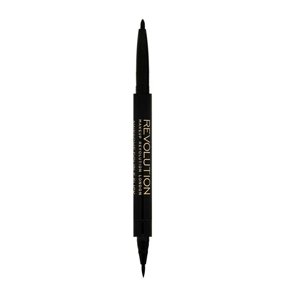 Makeup Revolution Double-sided black eyeliner pen Awesome Eyeliner Felt and Kohl, 1 pc. | Vaistine1.lt | WestPharmacy.eu