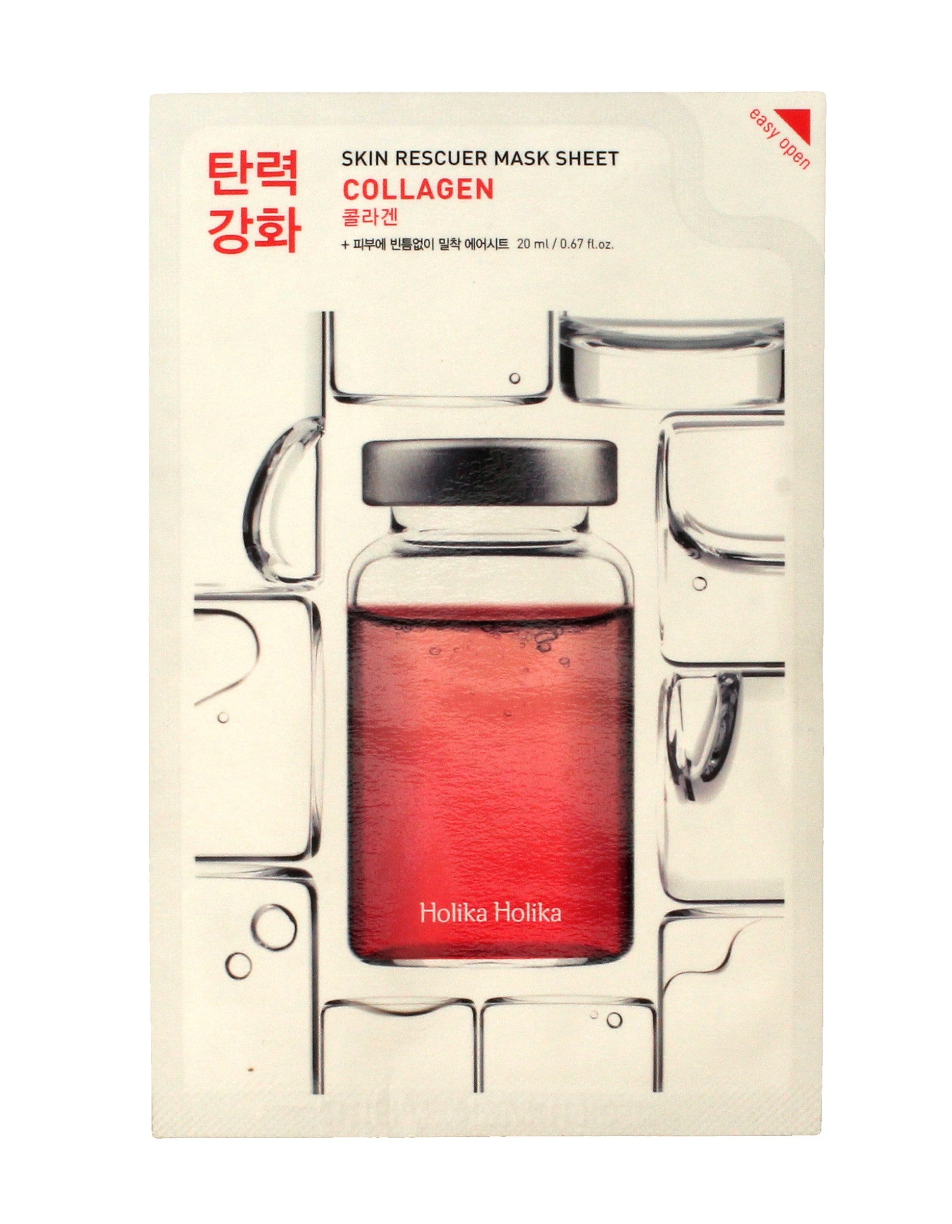 Holika Holika Skin Rescuer Mask Sheet Collagen sheet mask 1 pc | Vaistine1.lt | WestPharmacy.eu