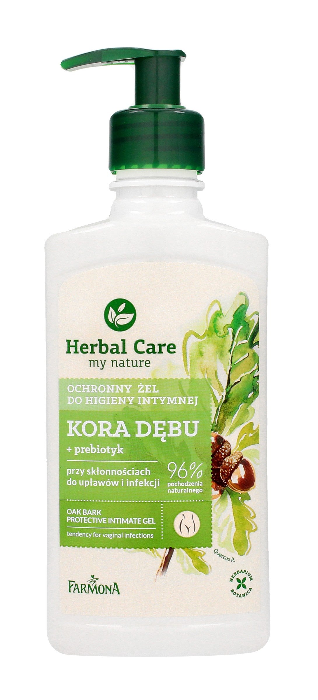 Farmona Herbal Care Protective Intimate Hygiene Gel Oak Bark 330ml | Vaistine1.lt | WestPharmacy.eu