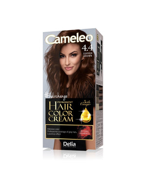 Delia Cosmetics Cameleo HCC Permanent Hair Color Omega+ No. 4.4 Copper Brown 1op. | Vaistine1.lt | WestPharmacy.eu