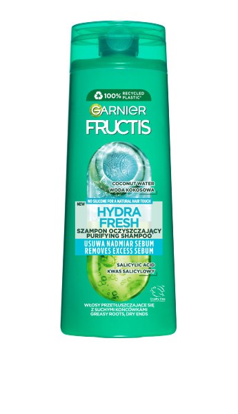 Fructis Hydra Fresh Shampoo for oily hair with dry ends 400ml | Vaistine1.lt | WestPharmacy.eu