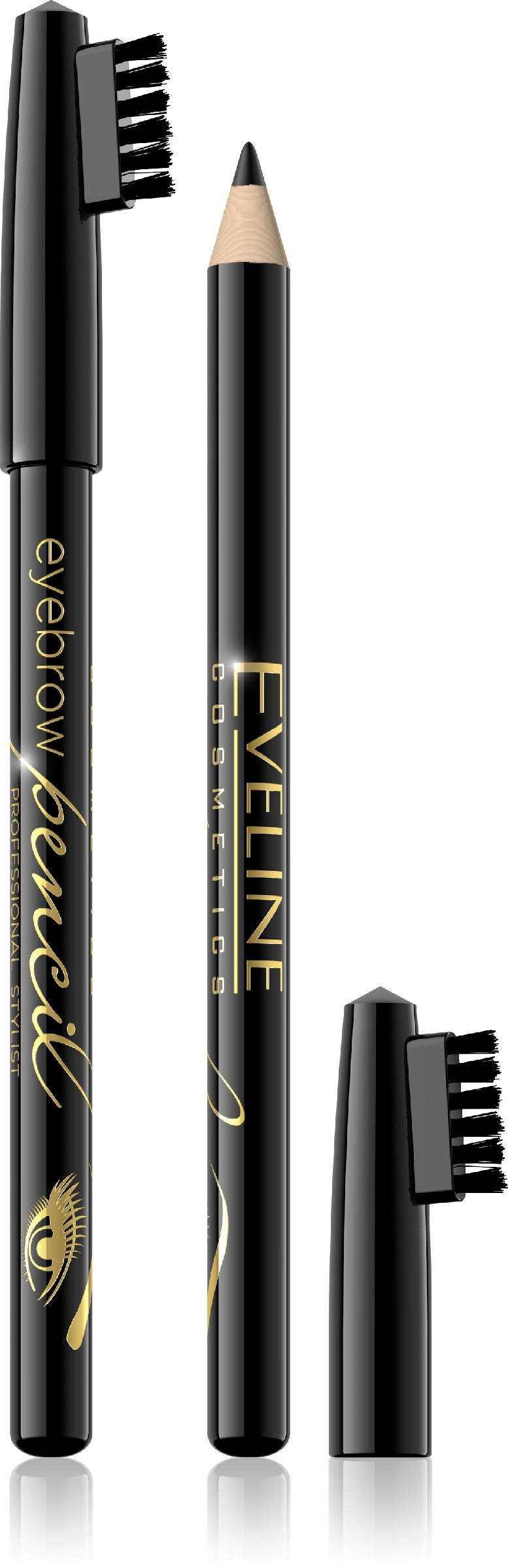 Eveline Eyebrow Pencil - black 1 piece | Vaistine1.lt | WestPharmacy.eu
