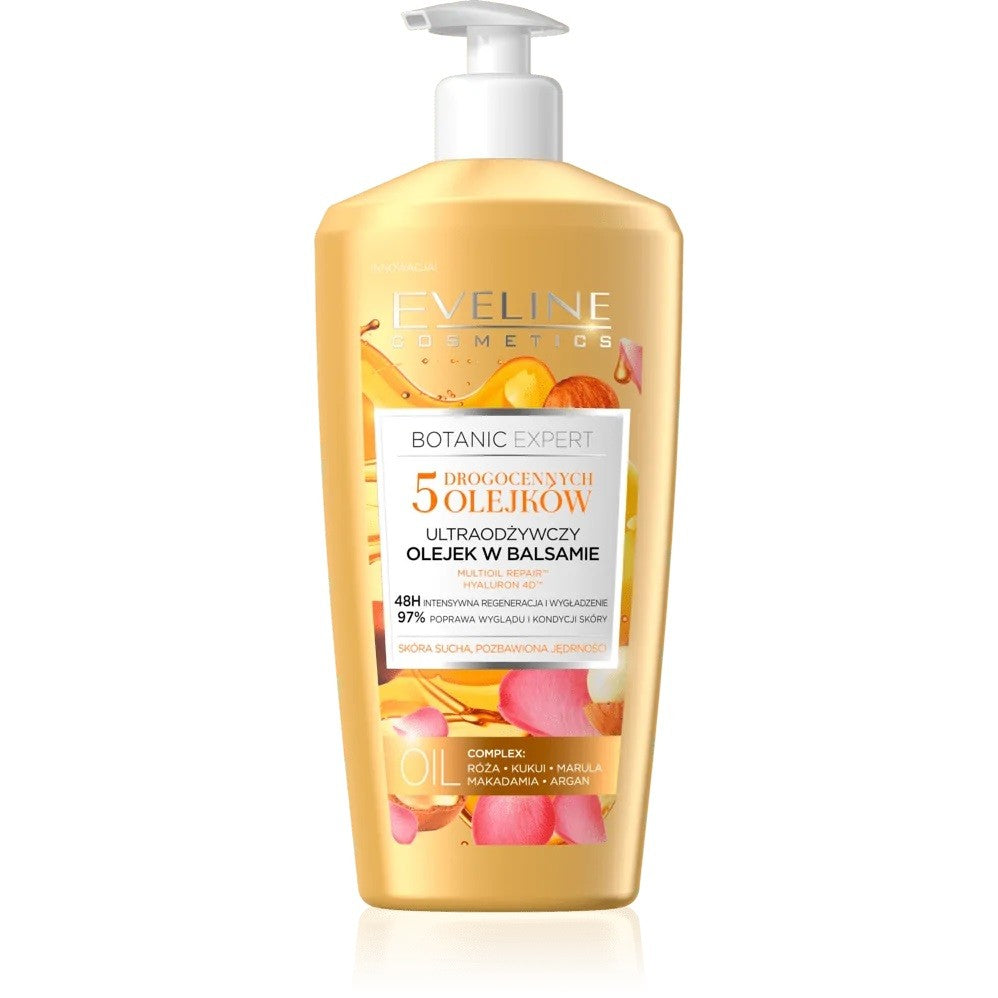 Eveline Botanic Expert Ultra-nourishing Oil in body balm 5 oils 350ml | Vaistine1.lt | WestPharmacy.eu