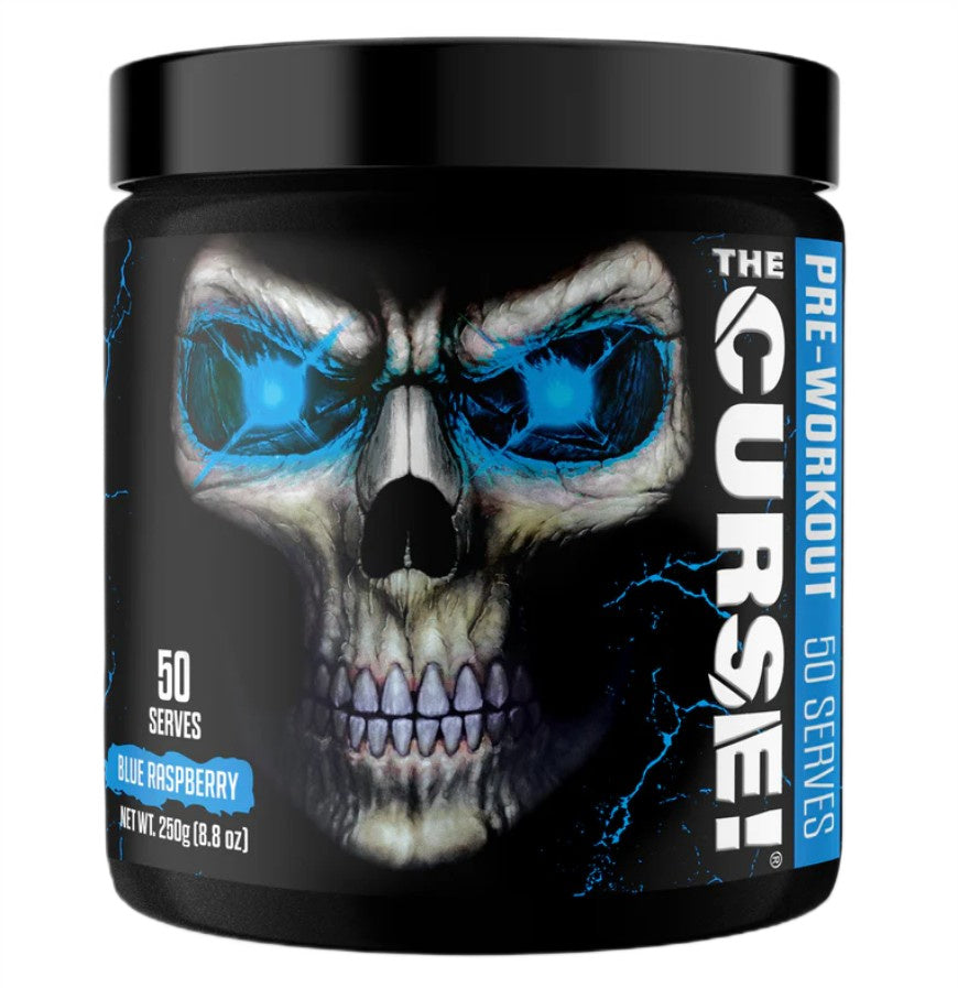 The Curse! Pre-Workout (EU), Blue Raspberry - 250g - JNX Sports