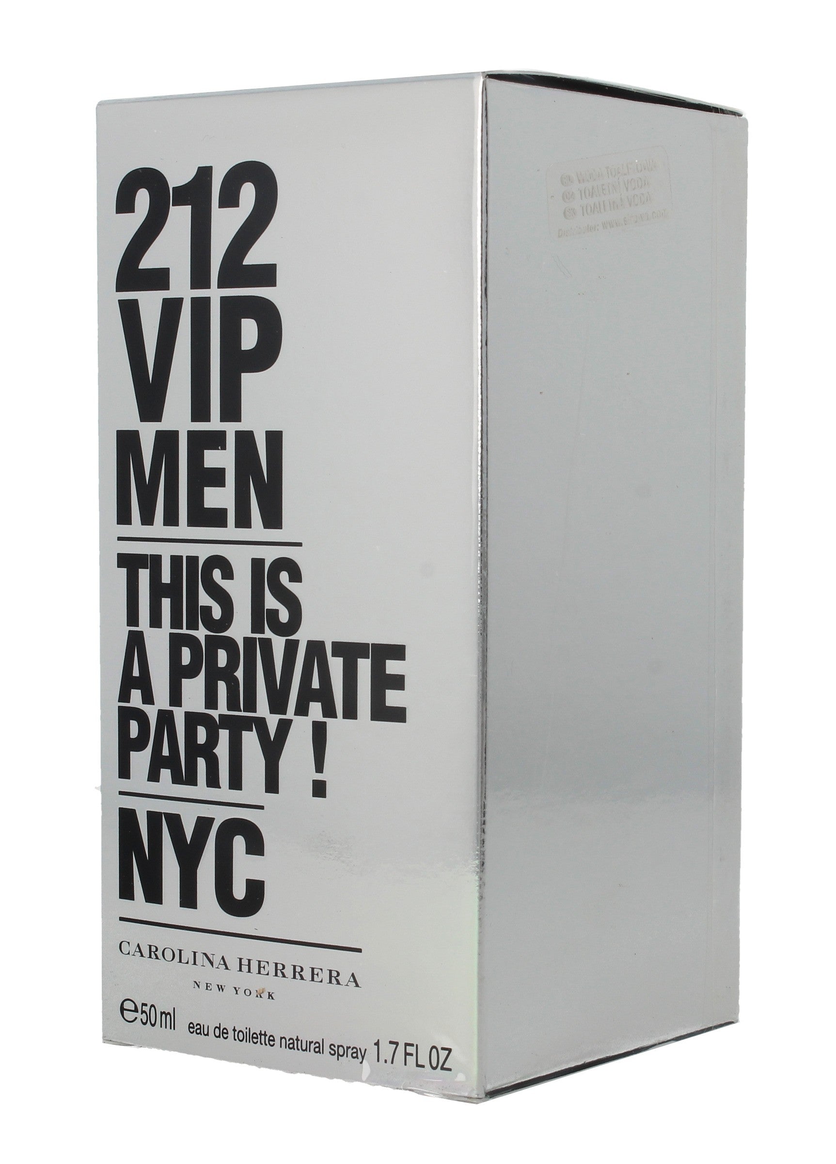 Carolina Herrera 212 VIP Men Eau de Toilette 50ml | Vaistine1.lt | WestPharmacy.eu