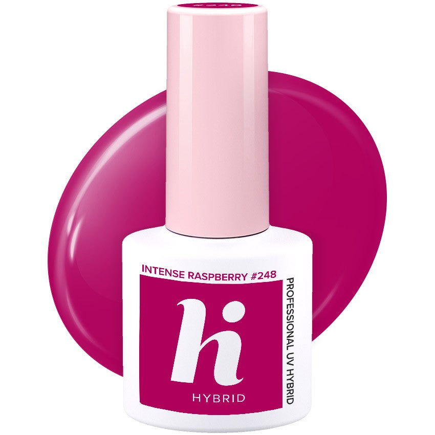 Hi Hybrid Hybrid Lacquer No. 248 Intense Raspberry 5ml | Vaistine1.lt | WestPharmacy.eu