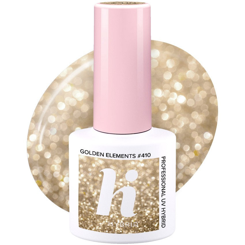 Hi Hybrid Hybrid Lacquer No. 410 Golden Elements 5ml | Vaistine1.lt | WestPharmacy.eu