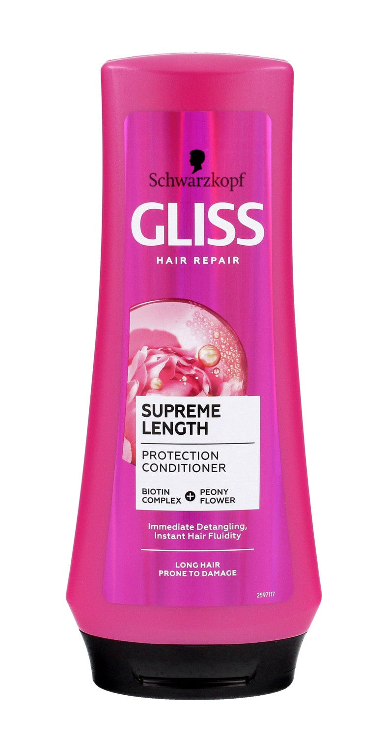 Schwarzkopf Gliss Kur Supreme Length Hair Conditioner facilitating detangling 200ml | Vaistine1.lt | WestPharmacy.eu